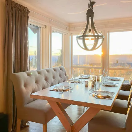 With Panoramic Views In Hafjell Casa vacanze Øyer