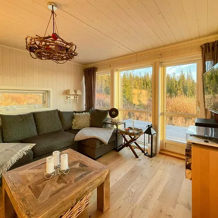 With Panoramic Views In Hafjell Øyer