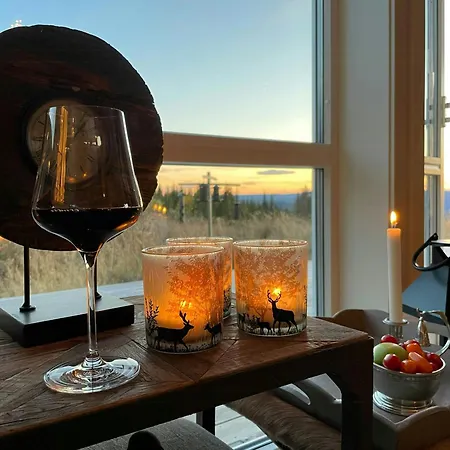 With Panoramic Views In Hafjell Semesterbostad