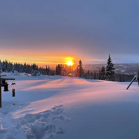 Сasa de vacaciones With Panoramic Views In Hafjell Øyer