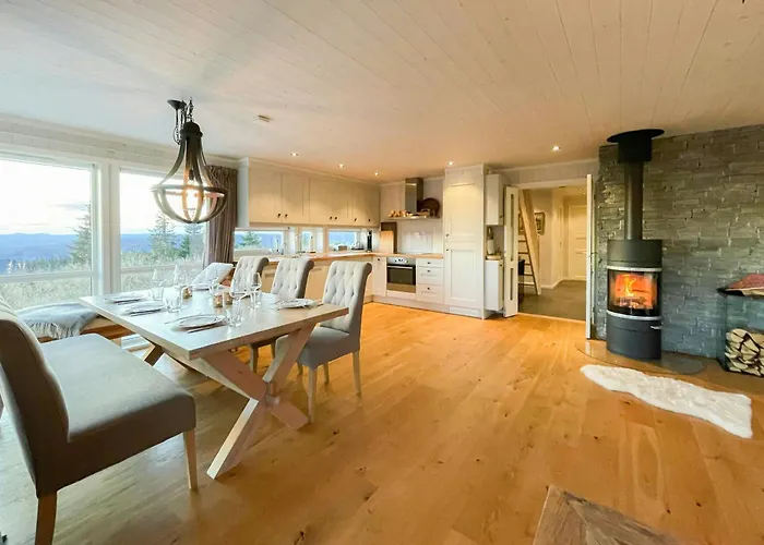 With Panoramic Views In Hafjell * Øyer