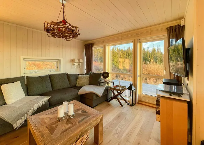 With Panoramic Views In Hafjell