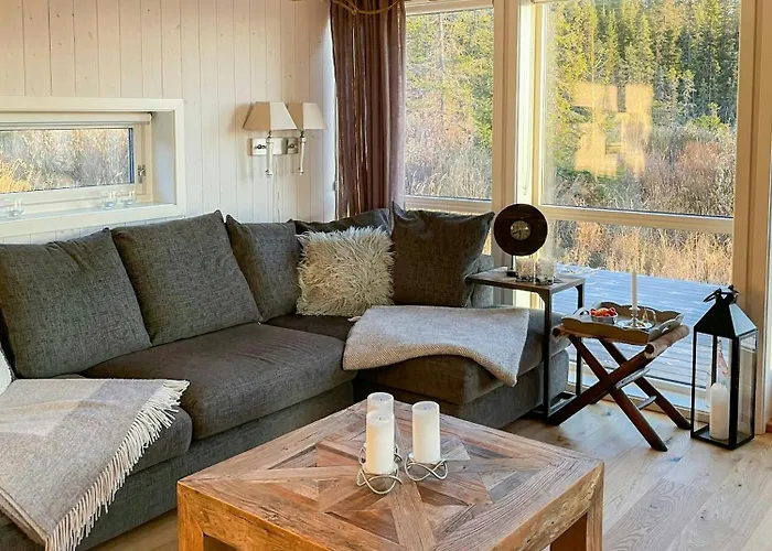 With Panoramic Views In Hafjell Сasa de vacaciones *