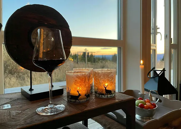 With Panoramic Views In Hafjell Сasa de vacaciones